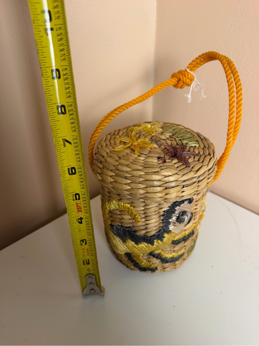 Bags by Patricia made in Philippines Straw Mini Basket purse